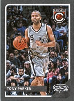 2015-16 Panini Complete - Silver #214 Tony Parker Front