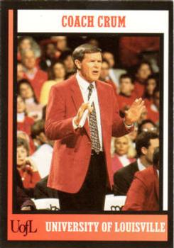 1992-93 Louisville Cardinals #1 Denny Crum Front