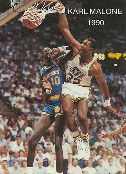 1989-90 Wasatch Basketball All-Stars #7 Karl Malone Front