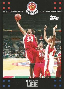 2008 Topps McDonald's All-American Game #CL Chelsey Lee Front