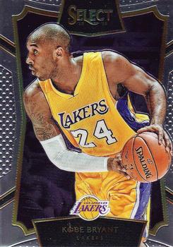 2015-16 Panini Select #7 Kobe Bryant Front