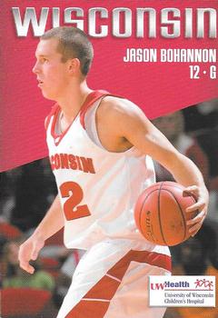 2006-07 UW Health Wisconsin Badgers #NNO Jason Bohannon Front