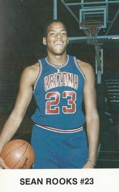 1987-88 Arizona Wildcats Police #NNO Sean Rooks Front