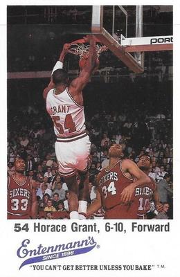 1988-89 Entenmann's Chicago Bulls #NNO Horace Grant Front
