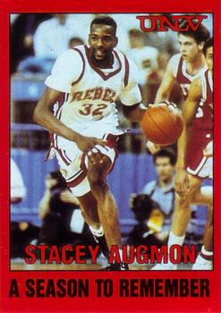 1990-91 UNLV Runnin' Rebels A Season to Remember #2 Stacey Augmon Front