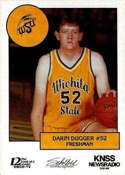 1988-89 Wichita State Shockers Police #NNO Darin Dugger Front