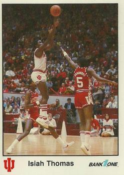 1986-87 Bank One Indiana Hoosiers All-Time Greats of IU Basketball (Series II) #30 Isiah Thomas Front