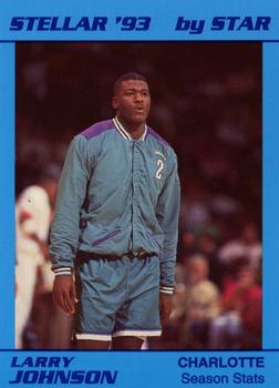 1992-93 Star Stellar #75 Larry Johnson Front