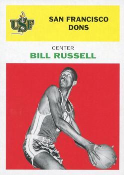 2011-12 Fleer Retro - 1961-62 Yellow/Red #61-BR Bill Russell Front