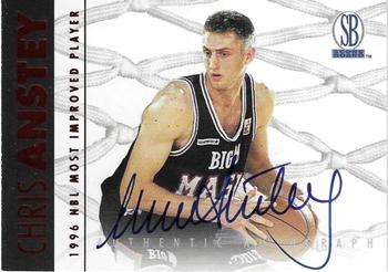 1997-98 Score Board Autographed - 1997 Rookies Silver #NNO Chris Anstey Front