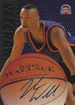 1997-98 Score Board Autographed - Veterans Silver #NNO John Wallace Front