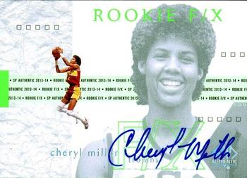 2013-14 SP Authentic - 2001-02 SP Rookie F/X Autographs #84 Cheryl Miller Front