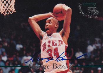 1995 Classic Rookies - Autograph Edition Autographs #NNO George Banks Front