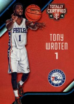 2015-16 Panini Totally Certified - Mirror Red #26 Tony Wroten Front