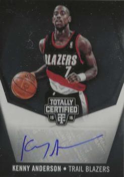 2015-16 Panini Totally Certified - Totally Certified Signatures #TC-KA Kenny Anderson Front