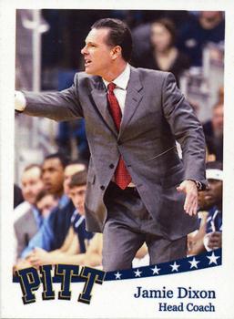 2009-10 Pittsburgh Panthers Team Issue #3 Jamie Dixon Front