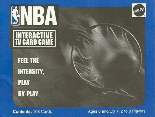 1998 NBA Interactive TV Card Game - Game Rules #NNO Game Rules Front