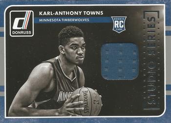2015-16 Donruss - Studio Series #7 Karl-Anthony Towns Front