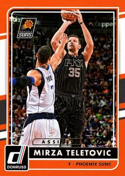 2015-16 Donruss - Statline Assists #112 Mirza Teletovic Front