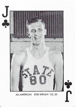 1973-74 NC State Wolfpack Playing Cards #J♣ Bob Speight Front