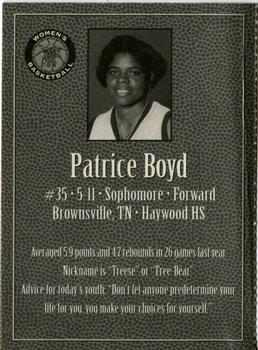 1997-98 Kentucky Wildcats Women #NNO Patrice Boyd Back