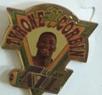 1992-93 Chevron Utah Jazz - Player Pins #1 Tyrone Corbin Front