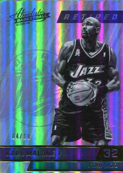 2015-16 Panini Absolute - Spectrum Gold #128 Karl Malone Front