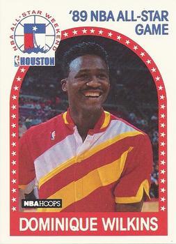 1989-90 Hoops All-Star Panels Perforated #234 Dominique Wilkins Front