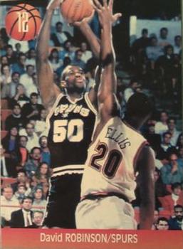 1995 Joan Basket Dominos NBA Greek #12 David Robinson Front