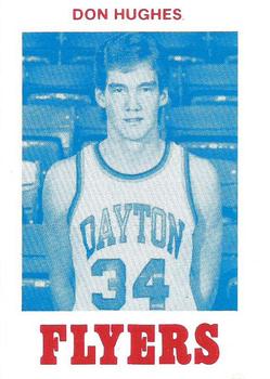 1983-84 Dayton Flyers #NNO Don Hughes Front