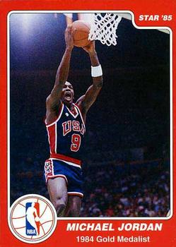 1997 1984-85 Star Olympic Michael Jordan (Unlicensed) #1 Michael Jordan Front