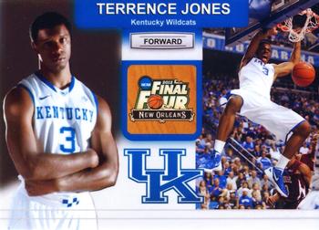 2011-12 Kentucky Wildcats (Unlicensed) #4 Terrence Jones Front