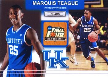 2011-12 Kentucky Wildcats (Unlicensed) #9 Marquis Teague Front