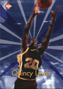 1999 Collector's Edge - Xplosive #X20 Quincy Lewis Front