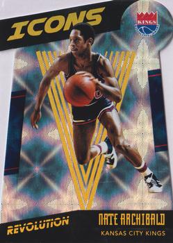 2015-16 Panini Revolution - Icons Galactic #32 Nate Archibald Front