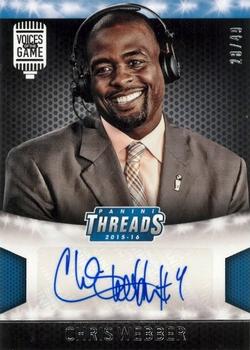 2015-16 Panini Threads - Voices of the Game #VG-CW Chris Webber Front