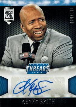 2015-16 Panini Threads - Voices of the Game #VG-KS Kenny Smith Front
