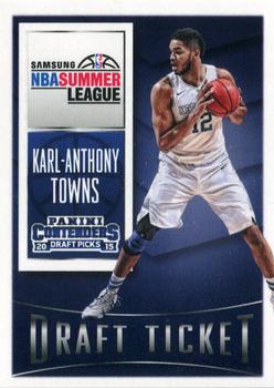 2015 Panini Samsung NBA Summer League #2 Karl-Anthony Towns Front