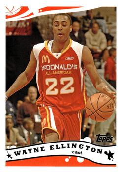 2006 Topps McDonald's All-American Game #B4 Wayne Ellington Front