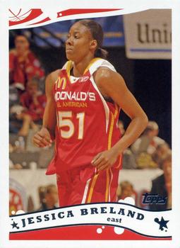 2006 Topps McDonald's All-American Game #G1 Jessica Breland Front