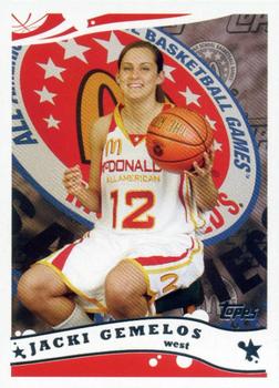 2006 Topps McDonald's All-American Game #G14 Jacki Gemelos Front