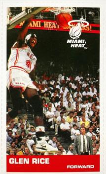 1989-90 Publix Miami Heat #9 Glen Rice Front