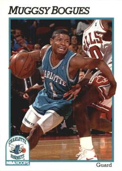 1991-92 Hoops - Prototypes #18 Muggsy Bogues Front