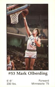 1979-80 Handy Dan San Antonio Spurs #NNO Mark Olberding Front