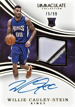 2015-16 Panini Immaculate Collection #105 Willie Cauley-Stein Front