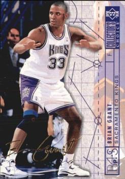 1994-95 Collector's Choice Japanese - Gold Signatures #394 Brian Grant Front
