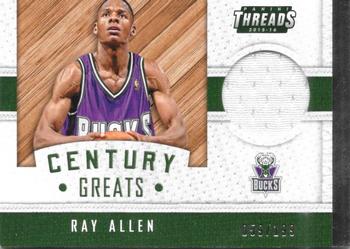 2015-16 Panini Threads - Century Greats Threads #15 Ray Allen Front
