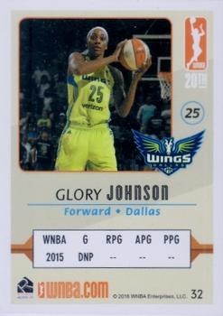 2016 Rittenhouse WNBA #32 Glory Johnson Back