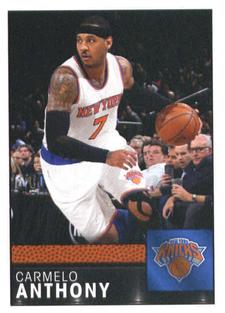2016-17 Panini Stickers #37 Carmelo Anthony Front