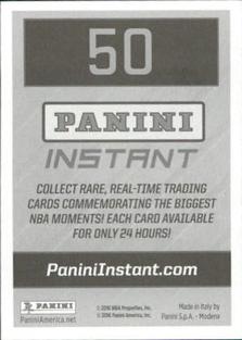 2016-17 Panini Stickers #50 Nerlens Noel Back